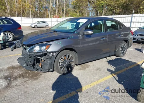 2019 Nissan Sentra Sr from USA, damaged, VIN 3N1AB7AP1KY318840